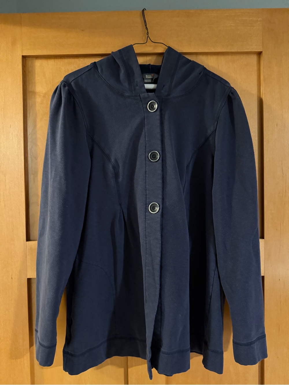 Royal Robbins hooded sweatshirt/cloak L